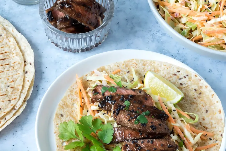 Korean Steak Tacos Recipe