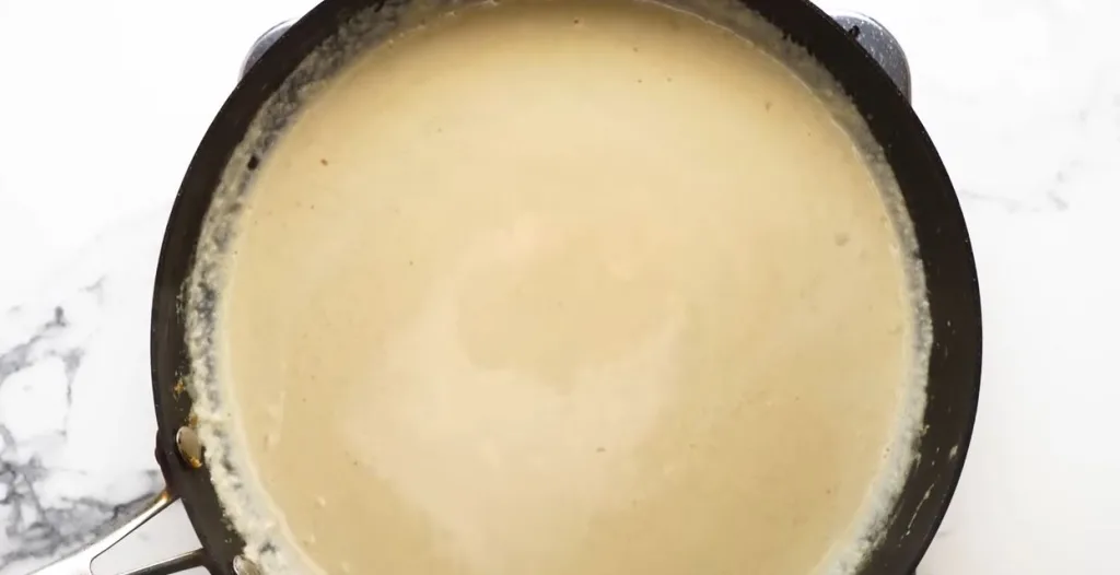 Make the Creamy Garlic Sauce