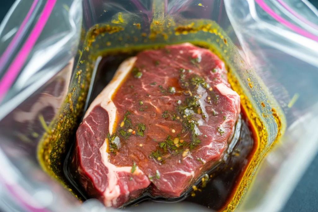 Marinate the Steak