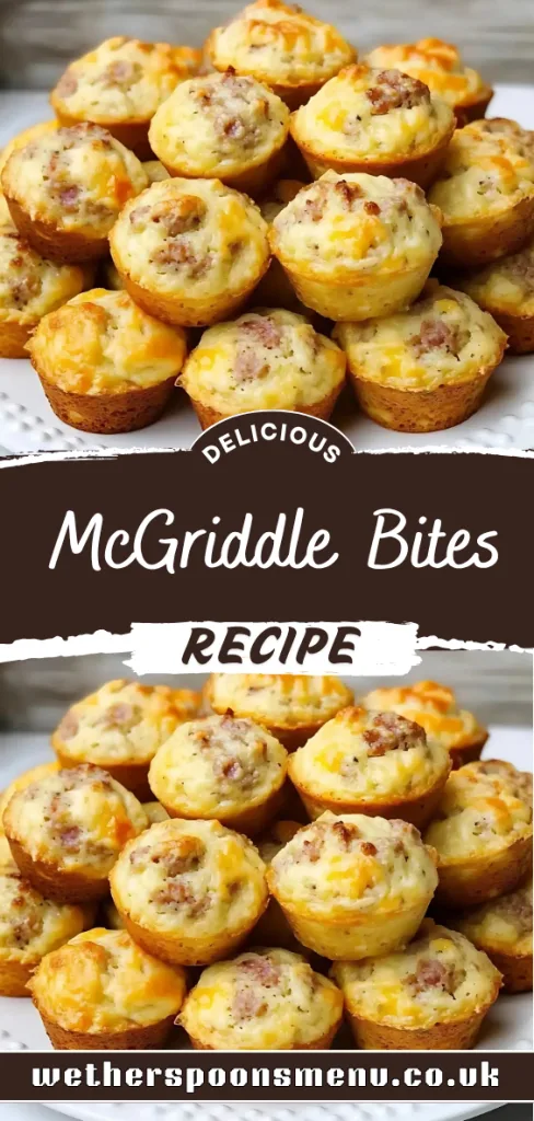 McGriddle Bites Recipe