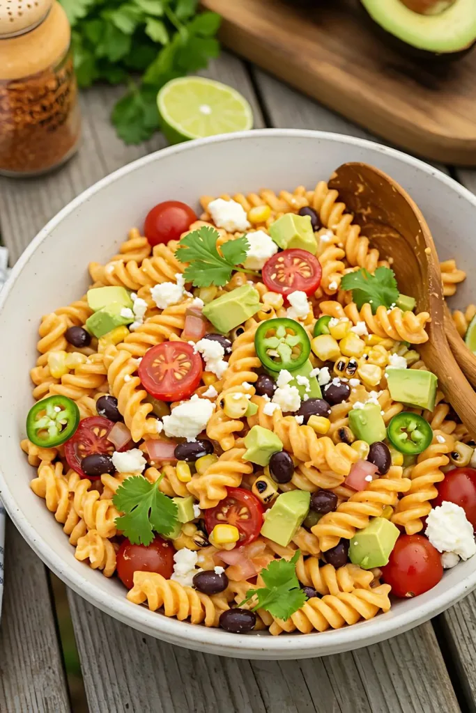 Mexican Street Corn Pasta Salad Recipe