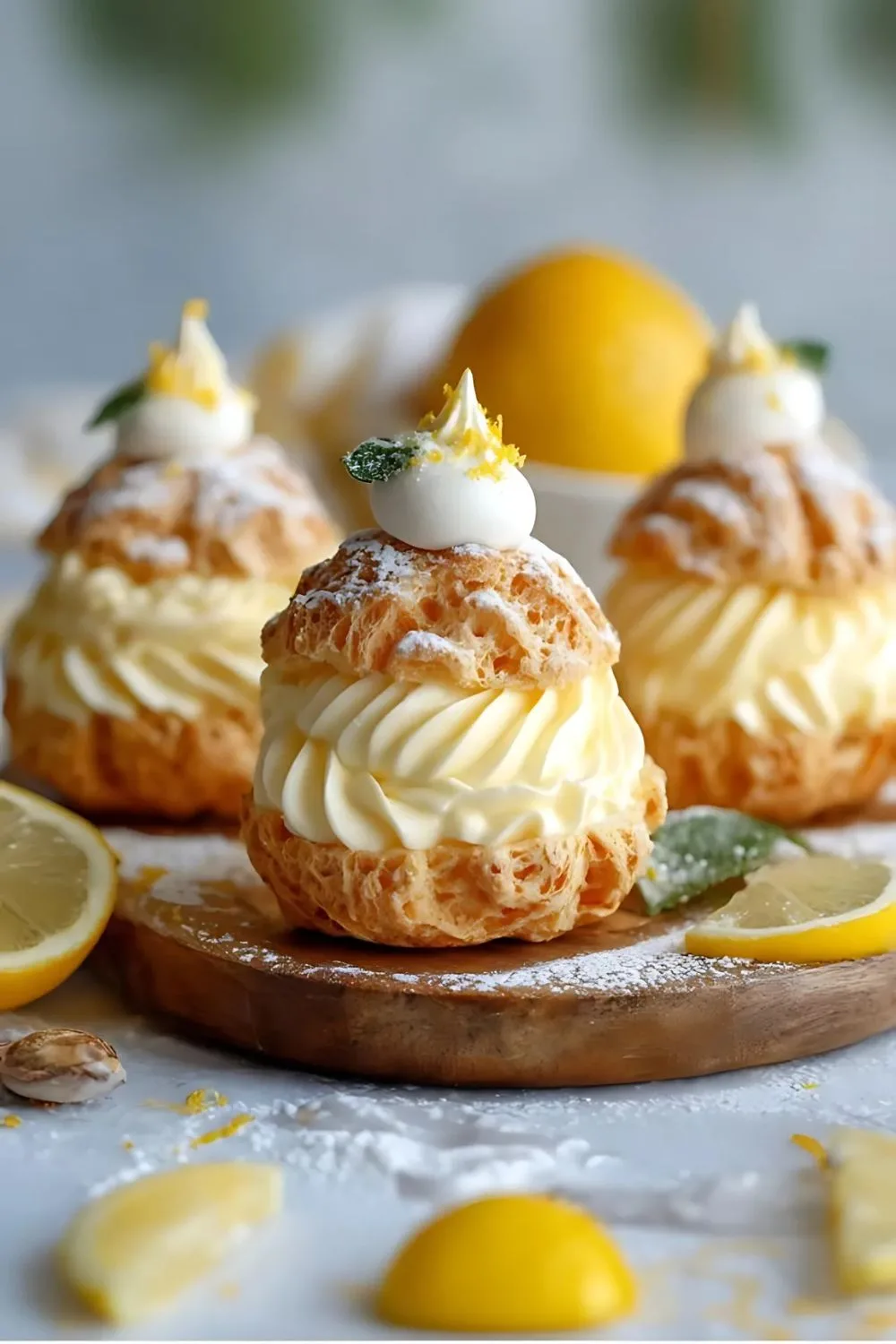 Mini Lemon Cream Puffs Recipe