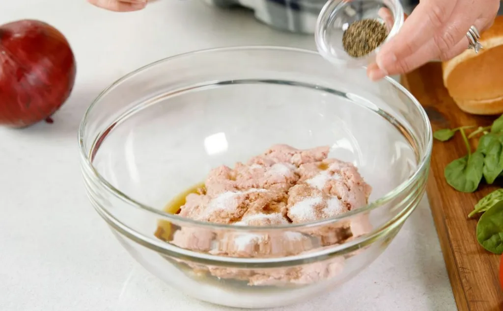 Mix and Shape the Patties