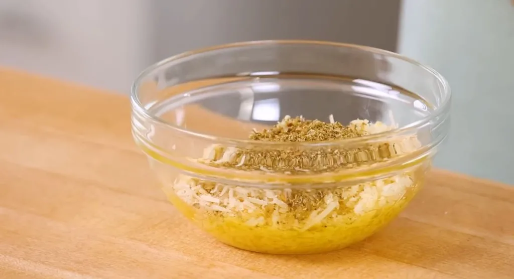 Mix the Garlic Butter Coating
