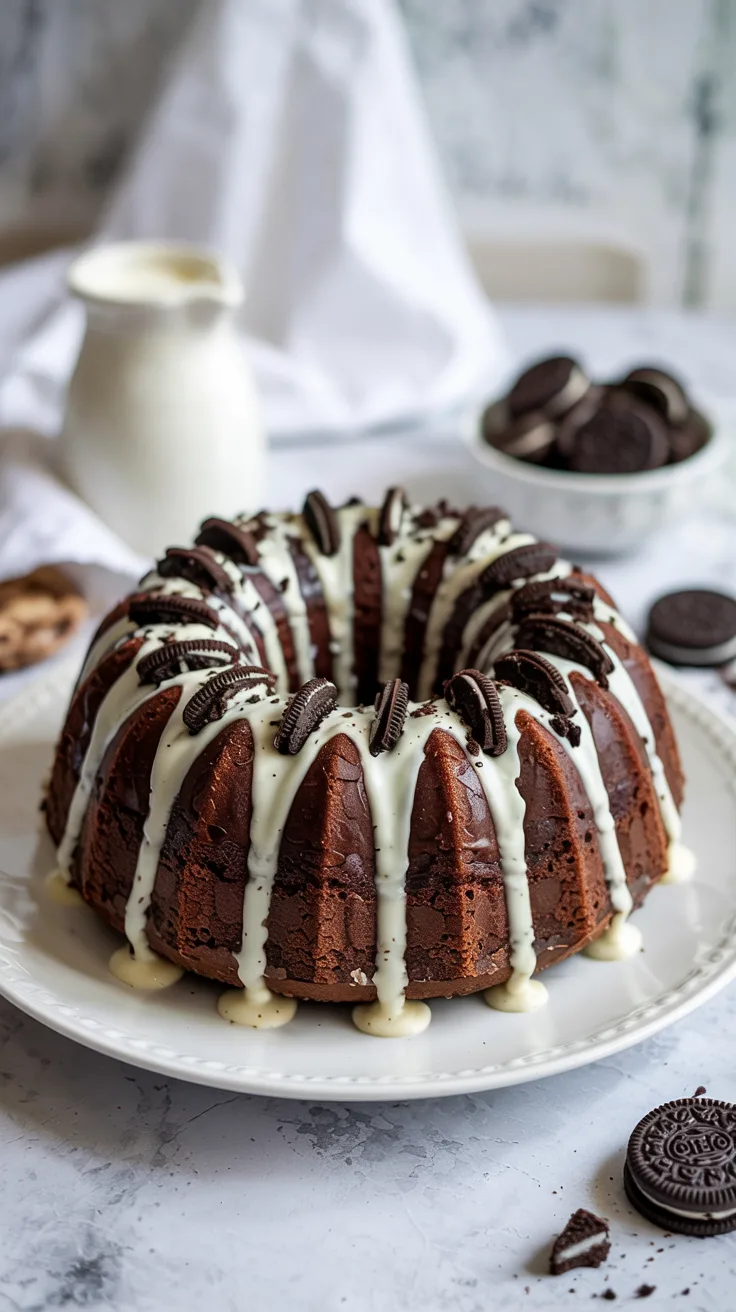 Moist Oreo Pound Cake Recipe