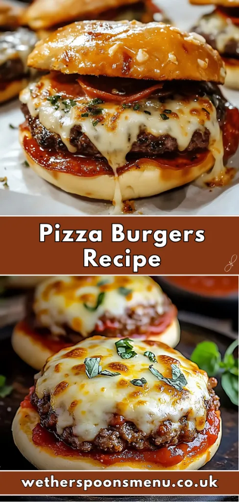 Pizza Burgers Recipe