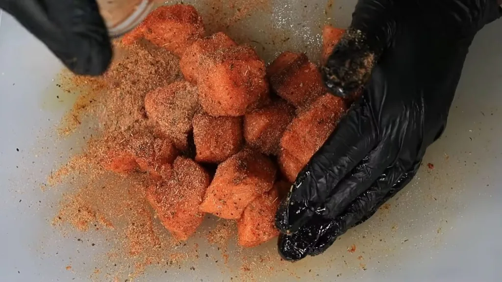 Prep the Salmon