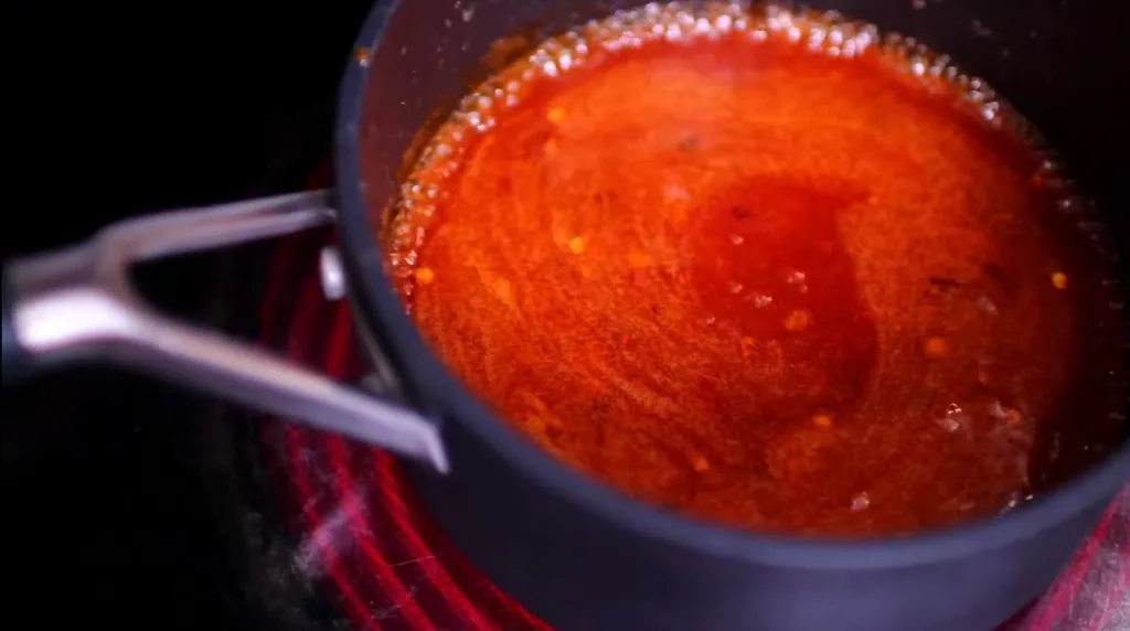 Prepare the Hot Honey Sauce