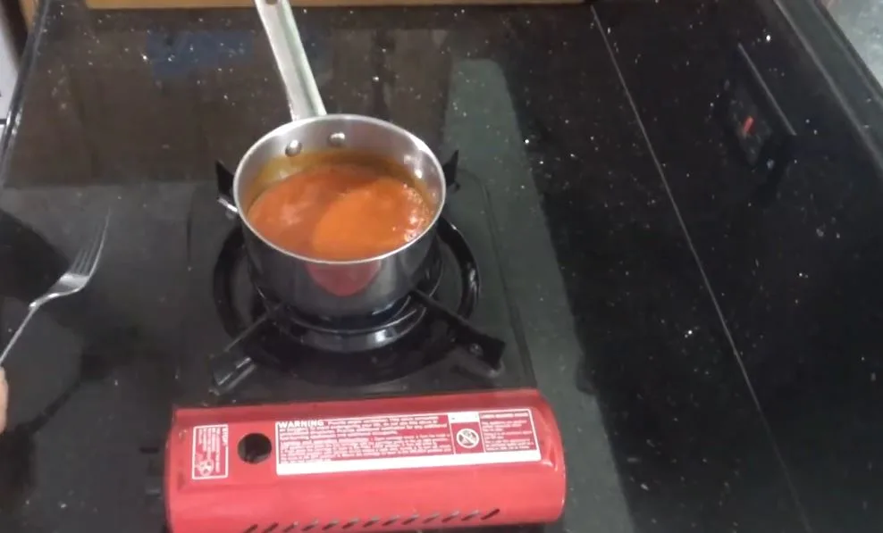 Prepare the Hot Honey Sauce