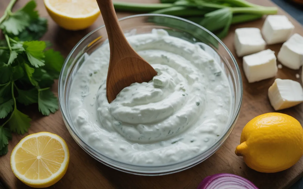 Prepare the Tzatziki Sauce