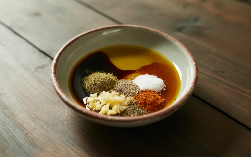 Preparing the Marinade