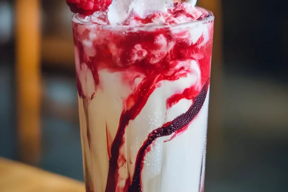 Raspberry Dream Dirty Soda