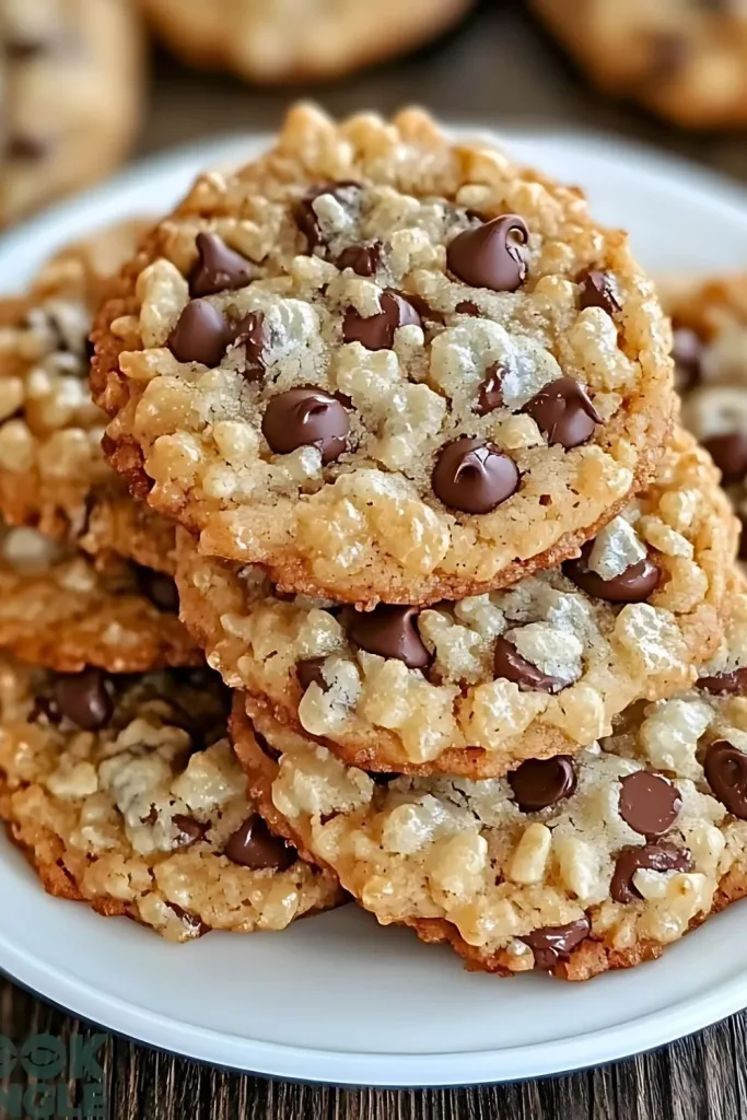 Rice Krispie Chocolate Chip Cookies recipe