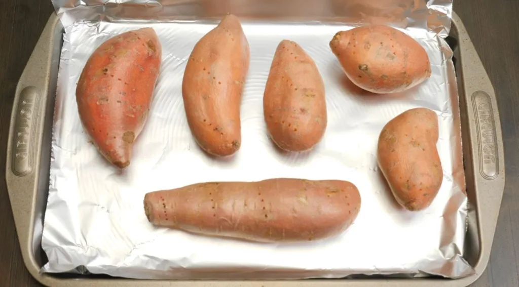 Roast the Sweet Potatoes