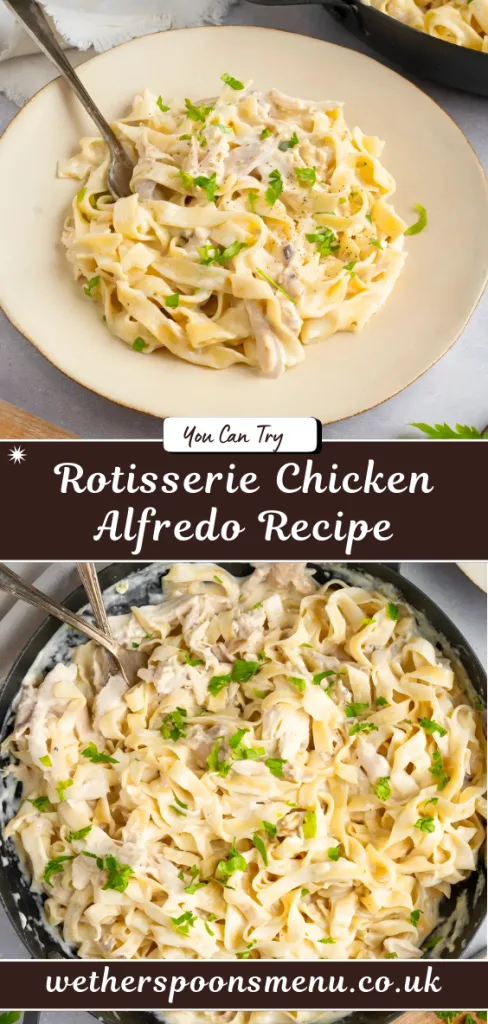 Rotisserie Chicken Alfredo Recipe
