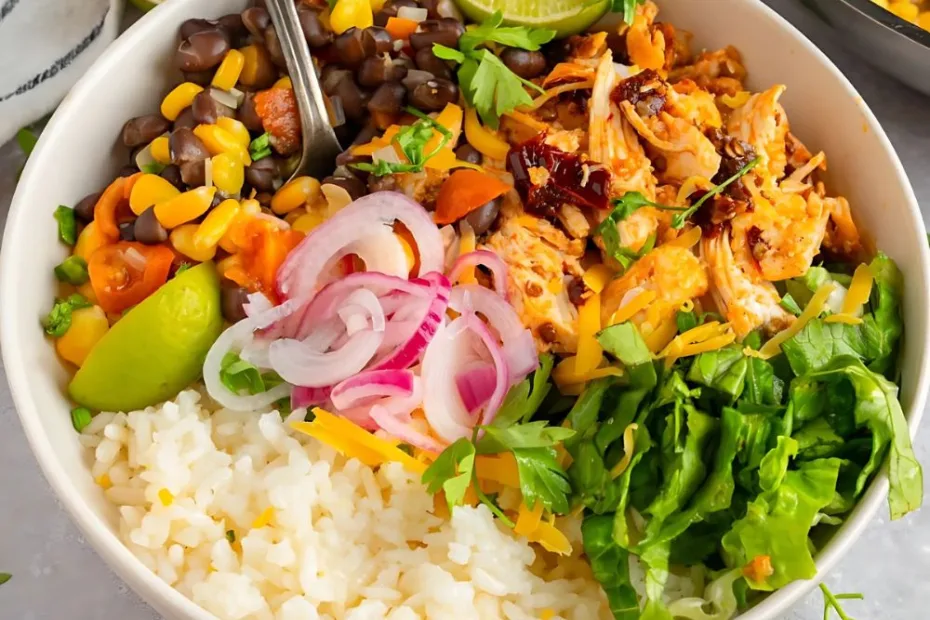 Rotisserie Chicken Bowls Recipe