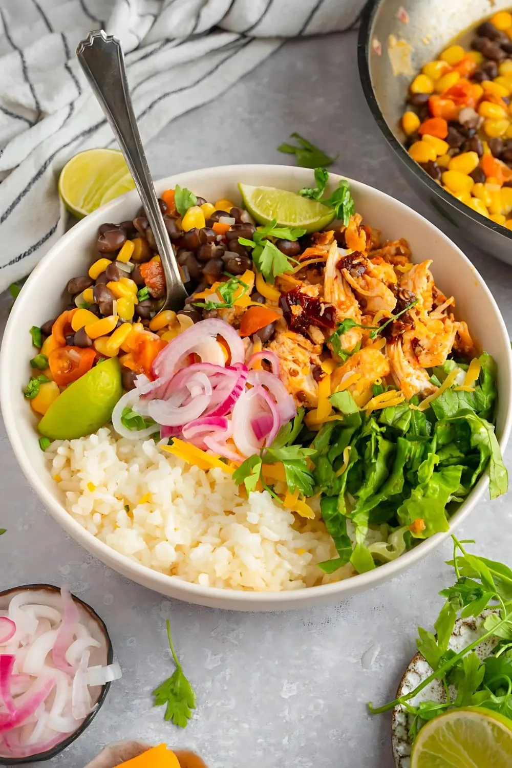 Rotisserie Chicken Bowls Recipe