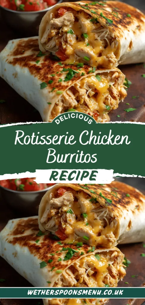 Rotisserie Chicken Burritos Recipe