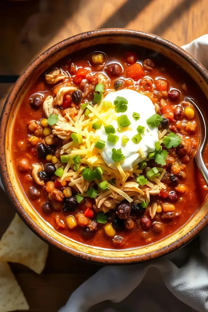 Rotisserie Chicken Chili Recipe