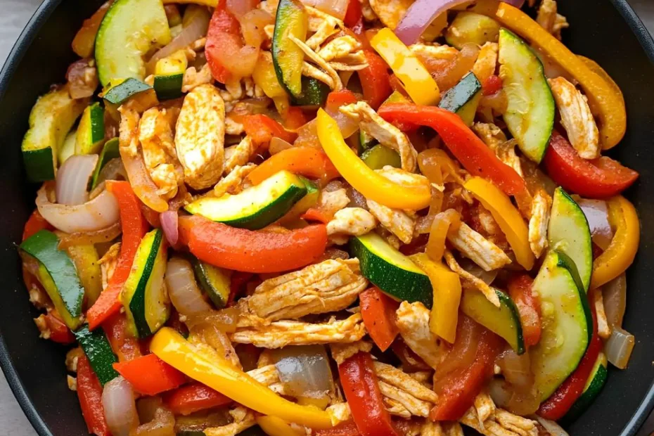 Rotisserie Chicken Fajitas Recipe
