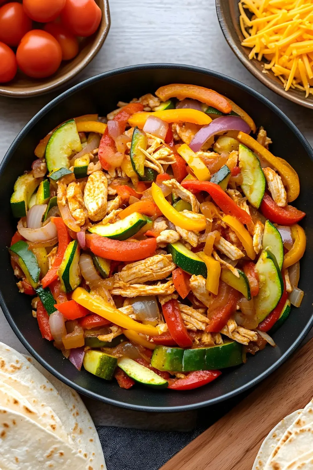Rotisserie Chicken Fajitas Recipe
