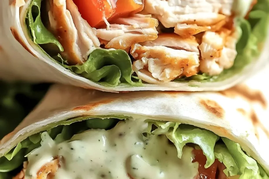 Rotisserie Chicken Lettuce Wraps Recipe