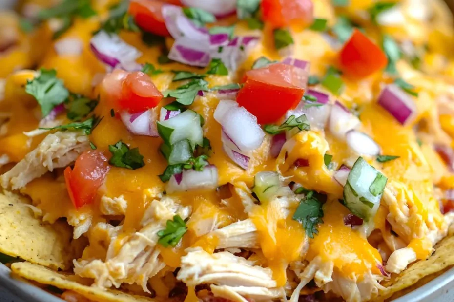 Rotisserie Chicken Nachos Recipe
