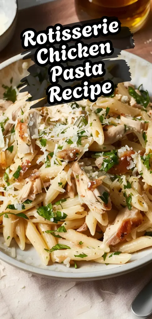 Rotisserie Chicken Pasta Recipe