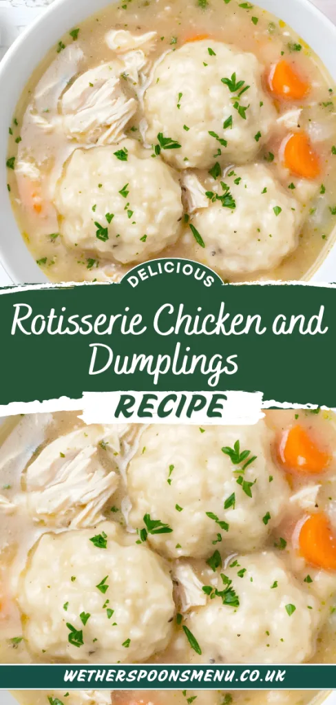 Rotisserie Chicken and Dumplings Recipe