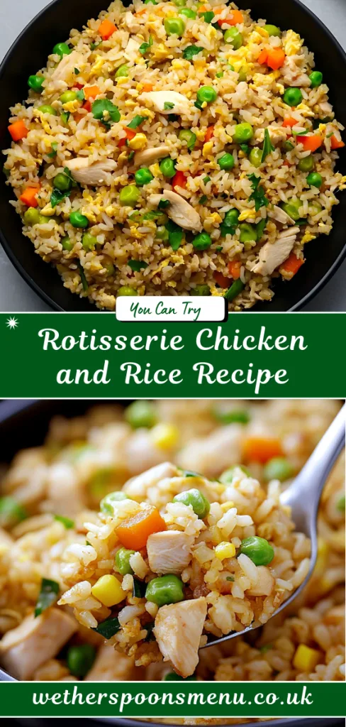 Rotisserie Chicken and Rice Recipe