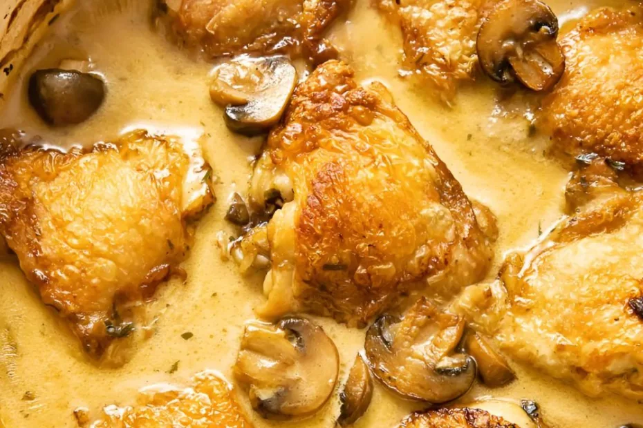 Saucy French Chicken Recipe