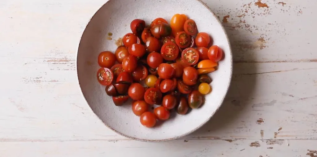 Sauté the Burst Tomatoes