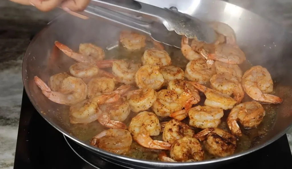 Sauté the Shrimp