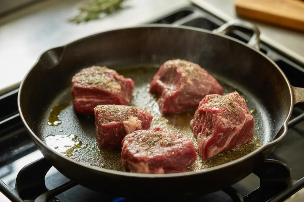 Sear the Meat