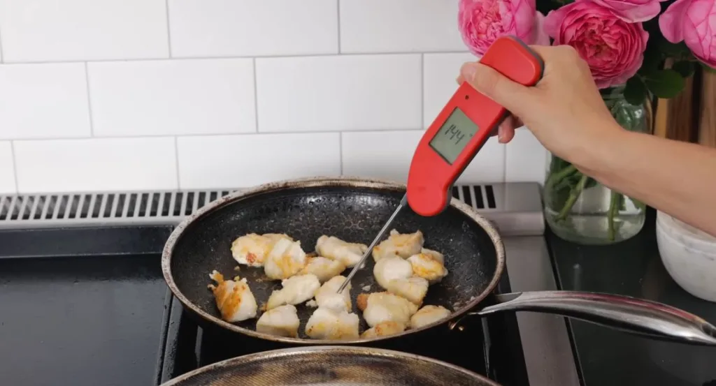 Season the Chicken and Zucchini