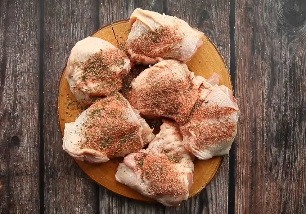 Season the Chicken