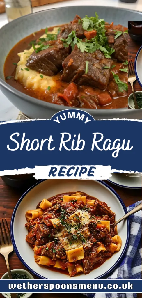 Short Rib Ragu Recipe
