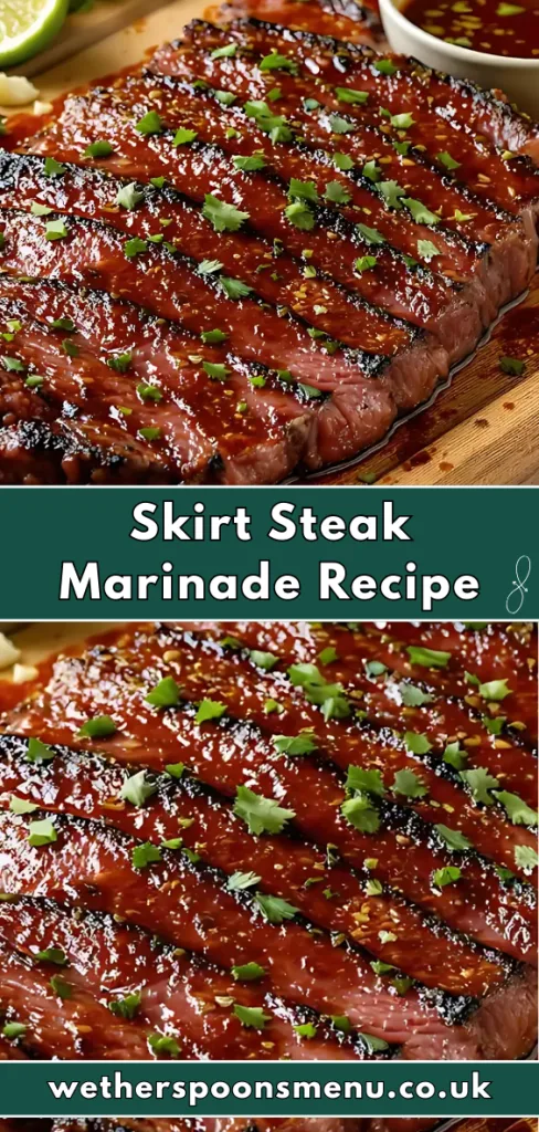 Skirt Steak Marinade Recipe