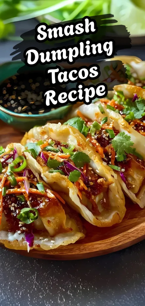 Smash Dumpling Tacos Recipe