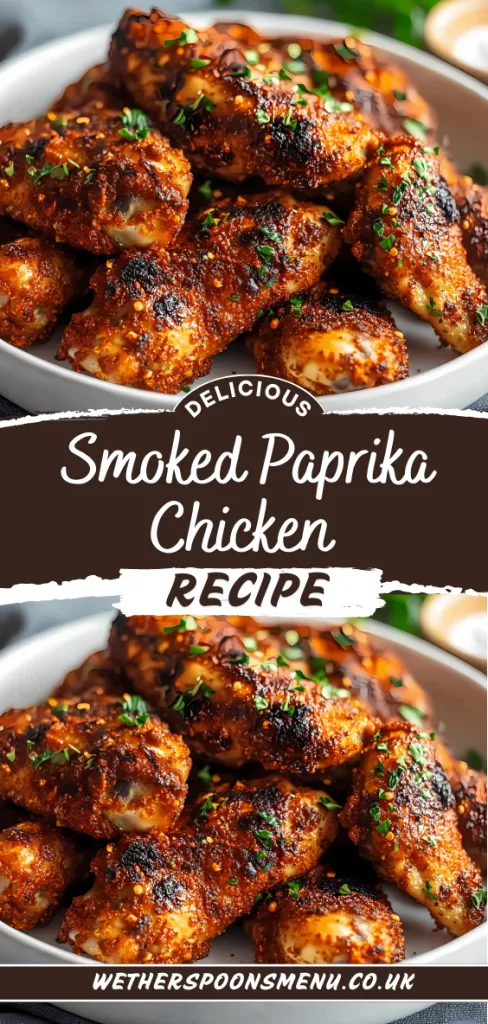 Smoked Paprika Chicken Recipe
