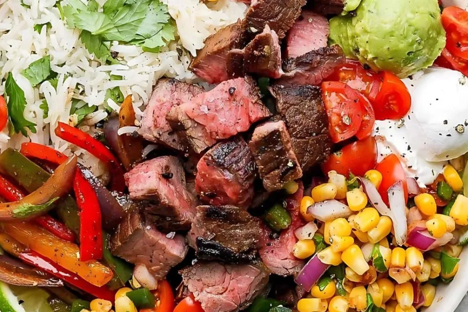 Steak Fajita Bowls Recipe