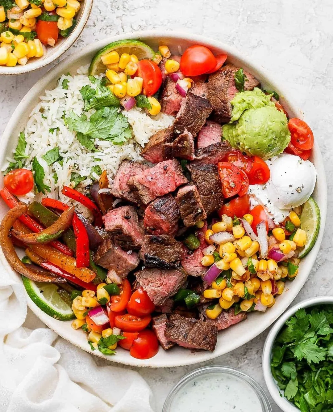 Steak Fajita Bowls Recipe