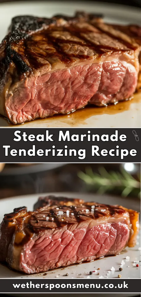 Steak Marinade Tenderizing Recipe