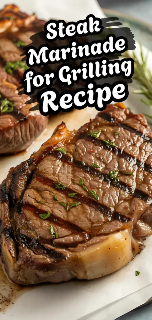 Steak Marinade for Grilling Recipe