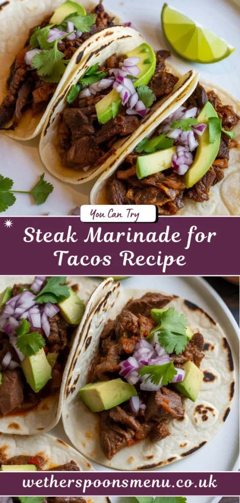 Steak Marinade for Tacos Recipe