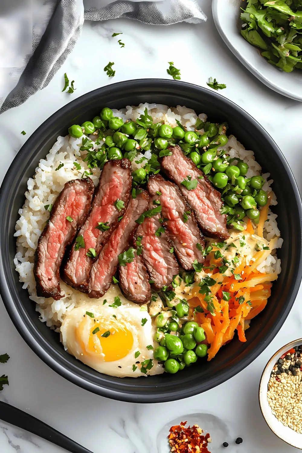 Steak Rice Bowls Recipe
