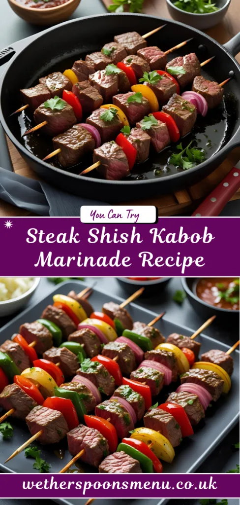 Steak Shish Kabob Marinade Recipe