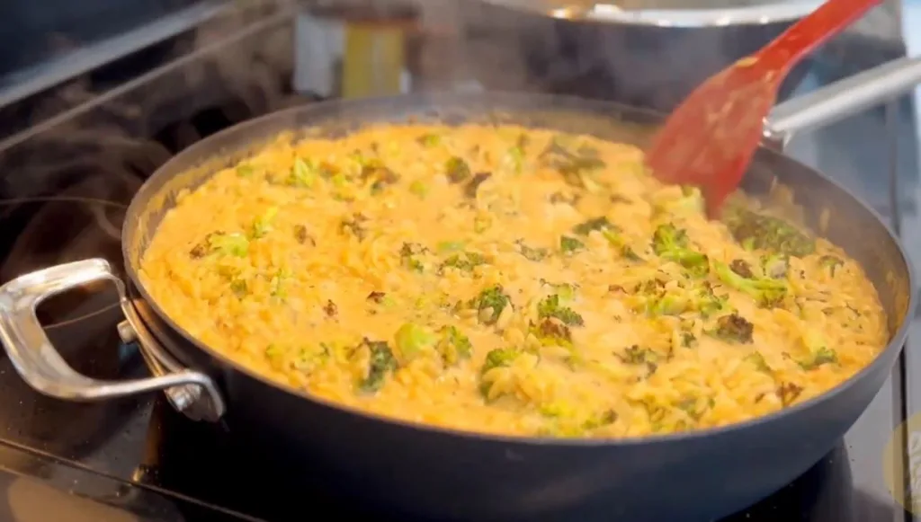Stir in Cheese and Milk