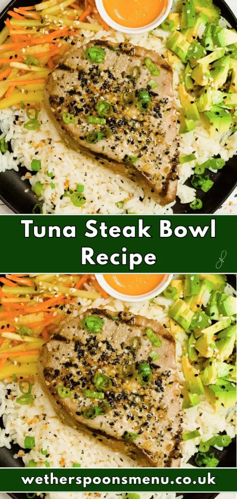 Tuna Steak Bowl Recipe