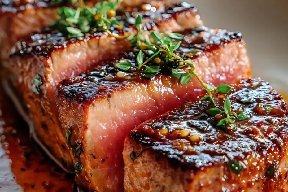 Tuna Steak Marinade Recipe